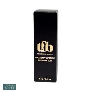 NEW‎ Trust Fund Beauty Lipgasm Lipstick Birthday Suit Matte Nude Pink Clean